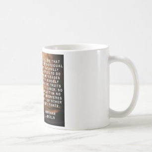 Lincoln-Freiheits-Tasse Kaffeetasse