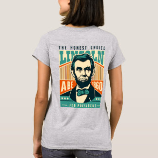 Lincoln für den Präsidenten - 1860 T-Shirt