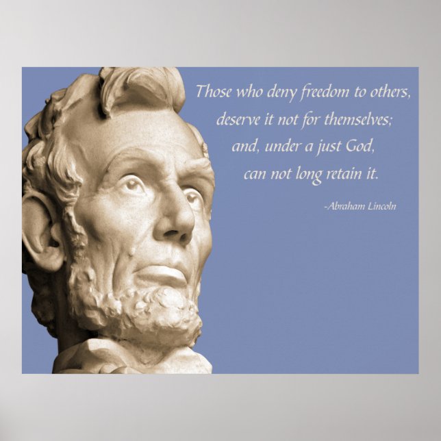Lincoln God Poster (Vorne)