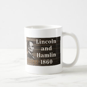 Lincoln-Hamlin 1860 Kaffeetasse