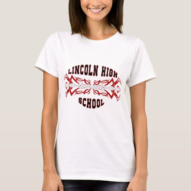 Lincoln High School Links Tribal T-Shirt (Vorderseite)