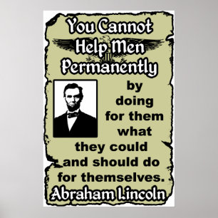 Lincoln: Hilf dir selbst! Poster