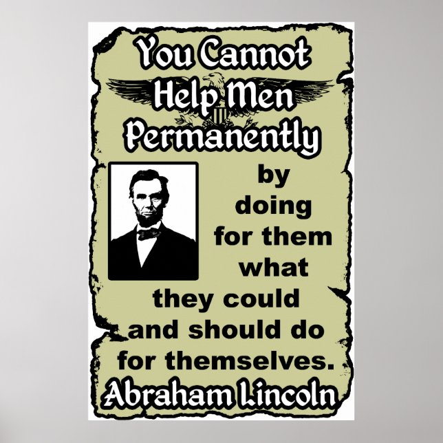 Lincoln: Hilf dir selbst! Poster (Vorne)
