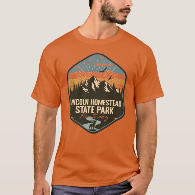 Lincoln Homestead State Park Kentucky KY Retro Sou T-Shirt (Vorderseite)