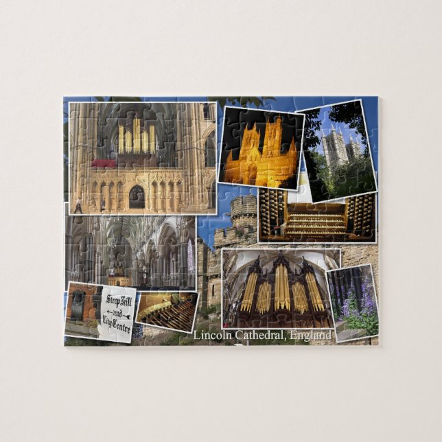 Lincoln Kathedrale Puzzle (Horizontal)