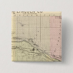 Lincoln Landkreis, Nebraska Button