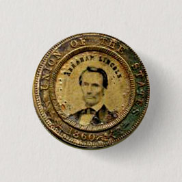 Lincoln-Medaille - Knopf Button