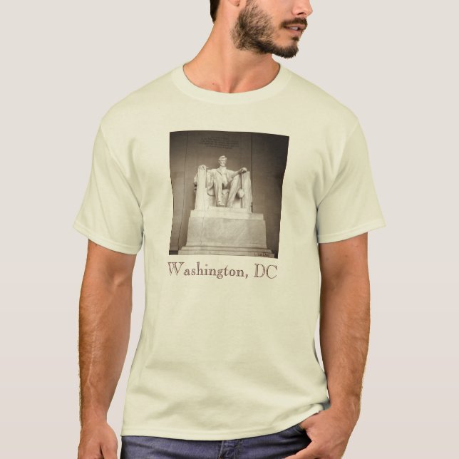 Lincoln Memorial Adult T - Shirt (Vorderseite)