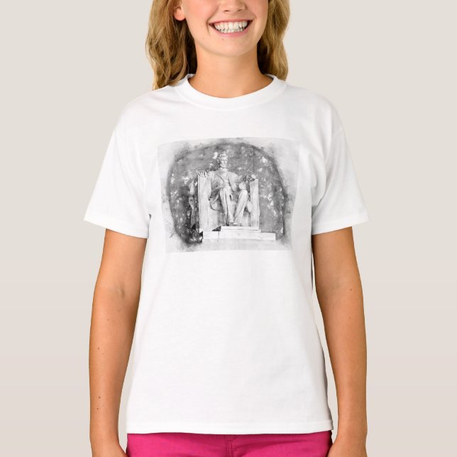 Lincoln Memorial Aqucolor T-Shirt (Vorderseite)