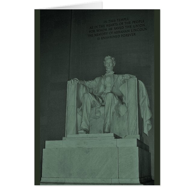 Lincoln Memorial (Penny-Grün) (Vorne)