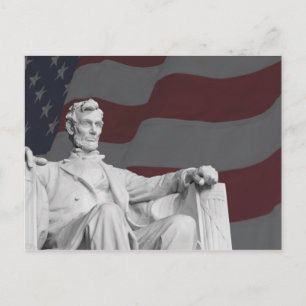 Lincoln Memorial Postcard Postkarte