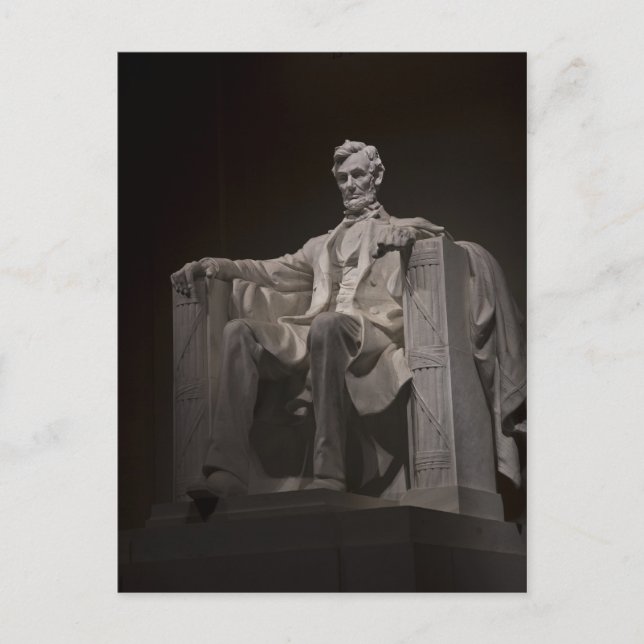 Lincoln Memorial Postcard Postkarte (Vorderseite)