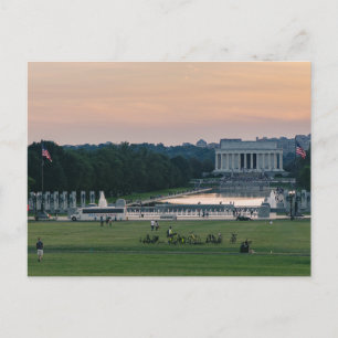 Lincoln Memorial Postkarte