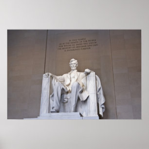 Lincoln Memorial Print Poster