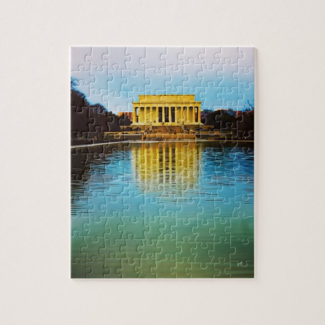 Lincoln Memorial Puzzle (Vertikal)