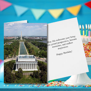 Lincoln Memorial Reflecting Pool Geburtstag