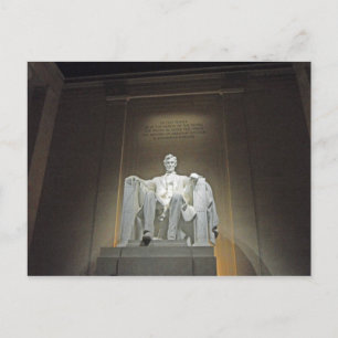 Lincoln Memorial Washington DC 2002 Postkarte