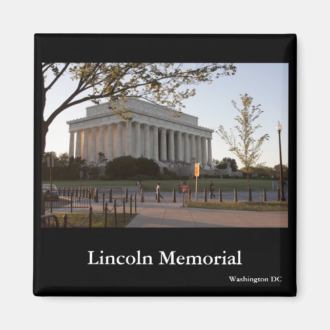 Lincoln Memorial, Washington DC Magnet (Vorne)