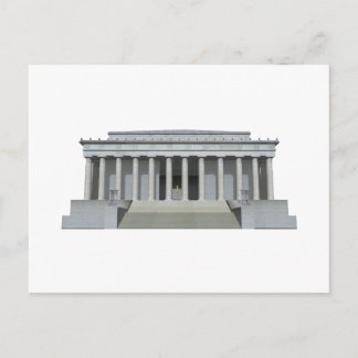 Lincoln Memorial: Washington DC Postkarte
