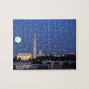 Lincoln Memorial, Washington-Monument, US Puzzle