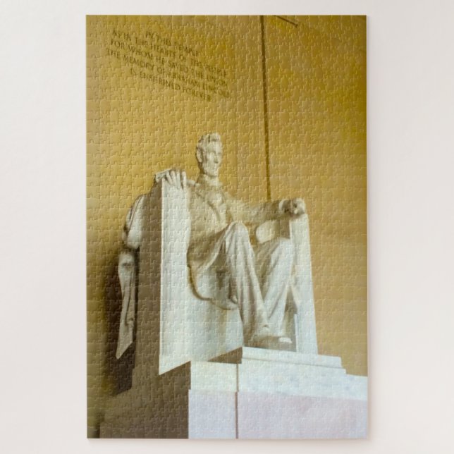 Lincoln Memorial Washington Puzzle (Vertikal)