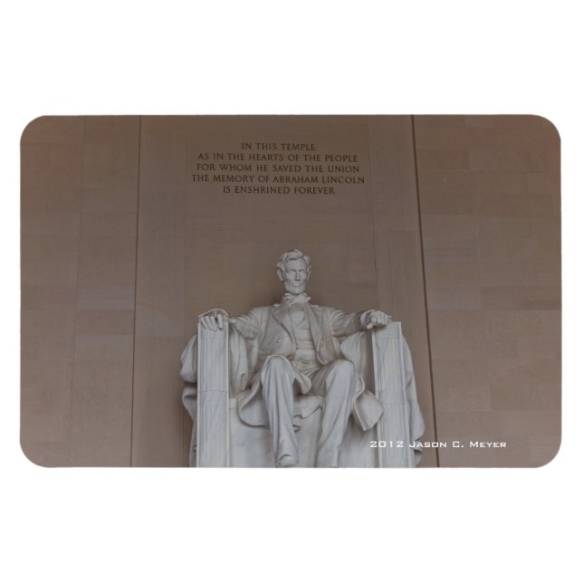 Lincoln Monument Magnet (Horizontal)