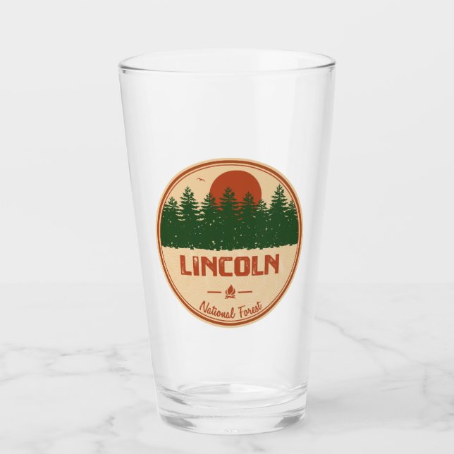 Lincoln National Forest Glas (Vorderseite)
