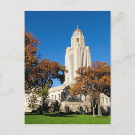 Lincoln, NE Staat Hauptstadt Postkarte #1n 0001000