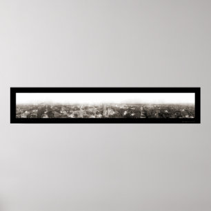 Lincoln Ne-Straßen-Foto 1908 Poster