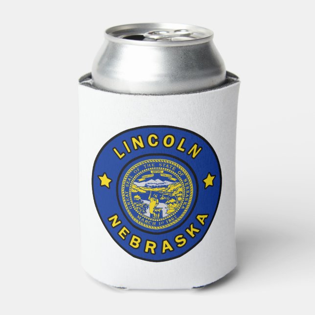 Lincoln Nebraska Dosenkühler (Kanne Vorderseite)