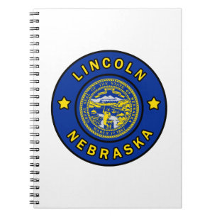 Lincoln Nebraska Notizblock