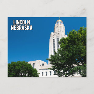 Lincoln Nebraska Postcard Postkarte