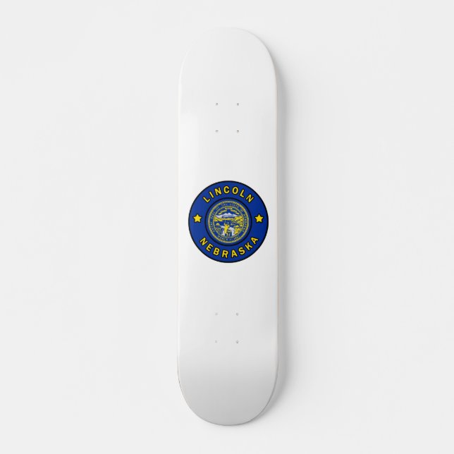 Lincoln Nebraska Skateboard (Vorne)
