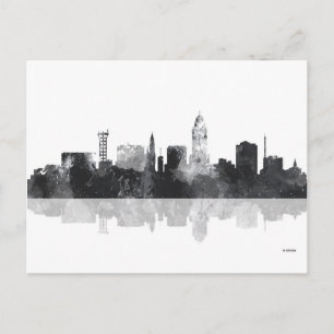 LINCOLN, NEBRASKA SKYLINE POSTKARTE