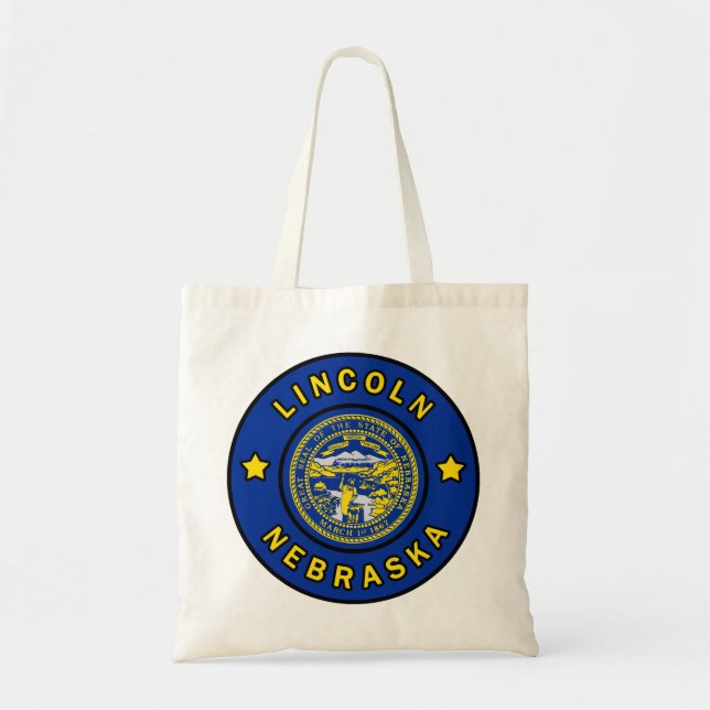 Lincoln Nebraska Tragetasche (Vorne)