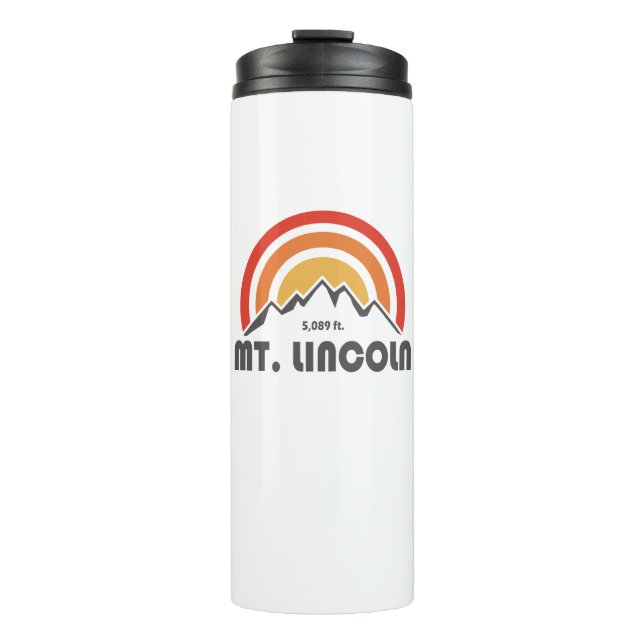 Lincoln New Hampshire Thermosbecher (Vorderseite)