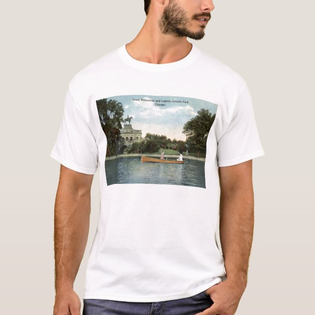 Lincoln Park, Chicago 1915 Vintag T-Shirt (Vorderseite)