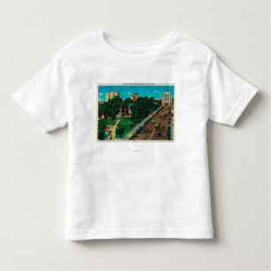 Lincoln Park, das Bibliothek u. Rathaus zeigt Kleinkind T-shirt