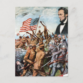Lincoln Poster Postkarte