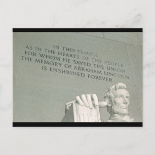Lincoln Postkarte