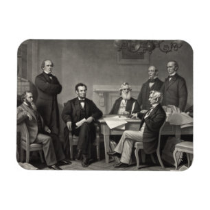 Lincoln Reading the Emanzipation Proclamation Magnet