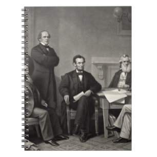 Lincoln Reading the Emanzipation Proclamation Notizblock