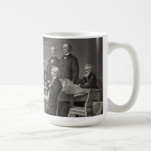 Lincoln Reading the Emanzipation Proclamation Tasse