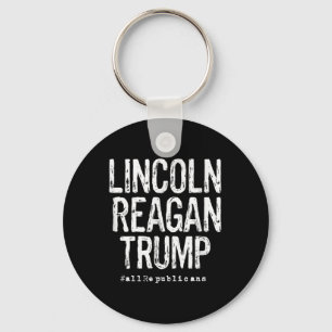Lincoln, Reagan, Trump - Favoritenpräsidenten Schlüsselanhänger