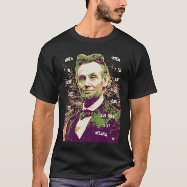 Lincoln-Religion-DKT T-Shirt (Vorderseite)