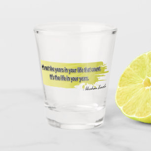 Lincoln Schnapsglas