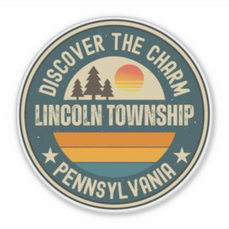 Lincoln Township, Pennsylvania Aufkleber