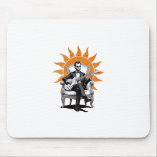 Lincoln Unplugged – Lustige Abraham Lincoln Gitarr Mousepad