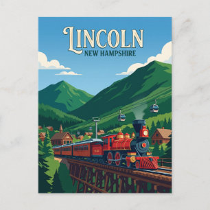 Lincoln USA Postkarte