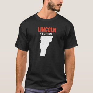 Lincoln Vermont USA Staat America Travel Vermonter T-Shirt